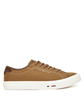 Tommy Hilfiger Tenisenes Tommy Hilfiger Hi Vulc Street Canvas FM0FM05515 Brūns