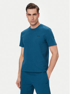 BOSS BOSS Camiseta Waffle 50535892 Azul Regular Fit