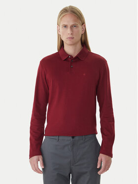 Calvin Klein Calvin Klein Polo LV040EM909 Guinda/burdeos Regular Fit