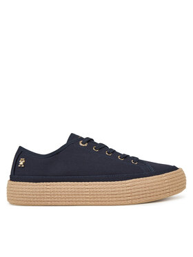 Tommy Hilfiger Espadrilles Tommy Hilfiger Vulc Espadrille Sneaker FW0FW08404 Tumši zils