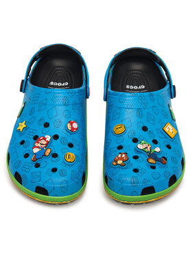 Crocs Шльопанці Crocs Super Mario Core Classic Clog 212138 Кольоровий