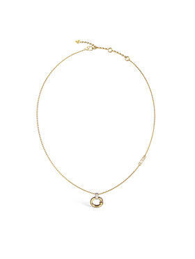 Guess Náhrdelník Guess JUBN04 518JW Zlatá