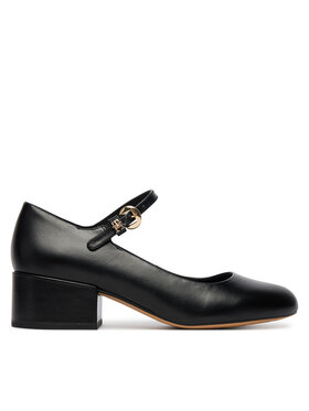 Tommy Hilfiger Tacones Tommy Hilfiger Heeled Maryjane Buckle FW0FW09347 Negro