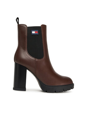 Tommy Jeans Členková obuv Tommy Jeans Tjw EN0EN02831 Hnedá