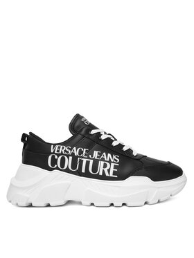 Versace Jeans Couture Снікерcи Versace Jeans Couture 79YA3SC1 Чорний