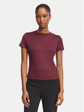 Guess Guess Camiseta W5BP07 KCGM2 Guinda/burdeos Regular Fit