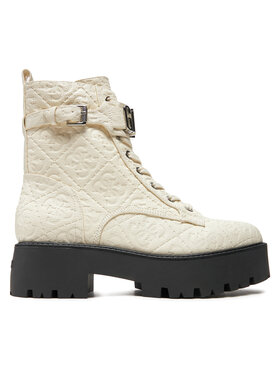 Guess Šnurovacia obuv Guess Vaires FLTSOM FAL10 Biela
