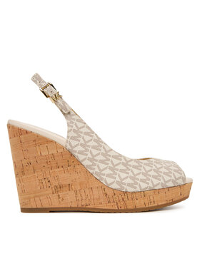 MICHAEL Michael Kors Босоніжки MICHAEL Michael Kors Rosie Wedge 40S6RSHS1B Кремовий