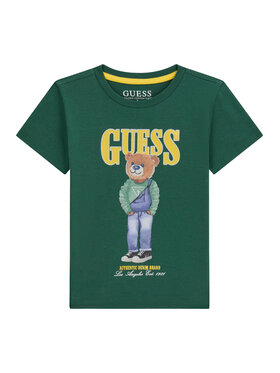 Guess Guess Camiseta N6RI05 K8HM4 Verde Regular Fit