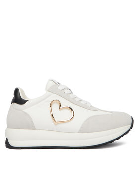 LOVE MOSCHINO Снікерcи LOVE MOSCHINO JA15344G1OINC10A Білий