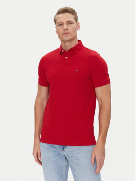 Tommy Hilfiger Tommy Hilfiger Polo 1985 MW0MW17770 Rosso Regular Fit