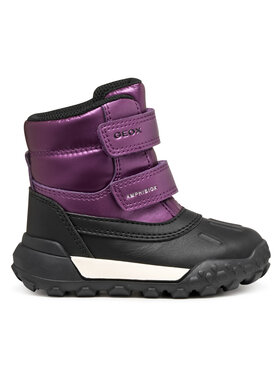 Geox Snehule Geox B Trekkyup B Ab B566MC 0NFLV C7016 M Bordová