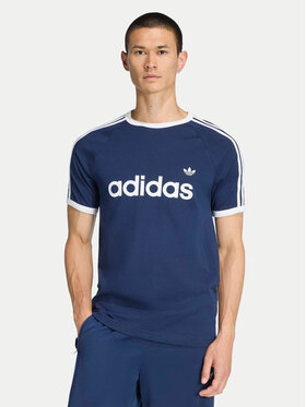 adidas adidas Camiseta 3-Stripes Ringer KF0419 Azul marino Slim Fit