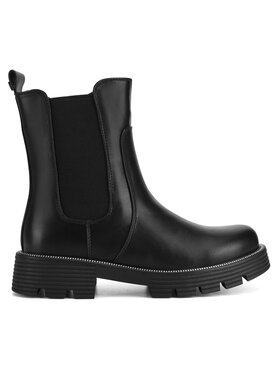 Nelli Blu Polokozačky Nelli Blu CS6139-03 Černá