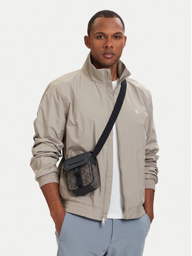 Calvin Klein Geantă crossover Calvin Klein Mixed Emblem Aop LV04D3527G Bej