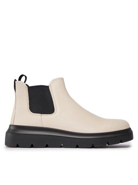 ECCO Kotníková obuv s elastickým prvkem ECCO Nouvelle 216233-01378 Écru