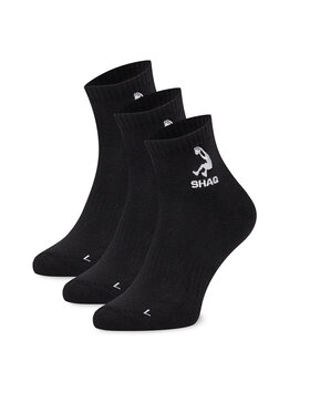 SHAQ Къси чорапи Shaq AS_SHQ_H_001Z_SS25 (3-PACK) Черен
