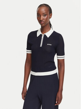 Guess Guess Polo V6GR04 Z0725 Tamnoplava Regular Fit
