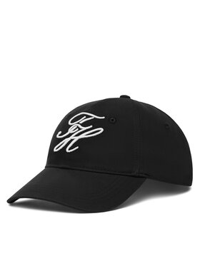 Tommy Hilfiger Cap Tommy Hilfiger Logo Embroidery Baseball Cap AM0AM14120 Schwarz