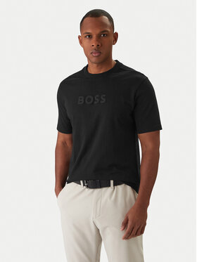 BOSS BOSS Camiseta Logo 50553652 Negro Regular Fit