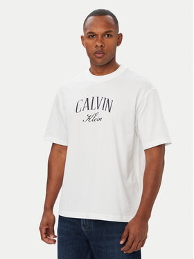 Calvin Klein Jeans Calvin Klein Jeans Camiseta Seasonal Graphic LV04RH813G Blanco Relaxed Fit