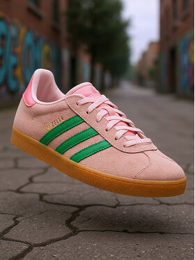 adidas Снікерcи adidas Gazelle J JP7128 Рожевий