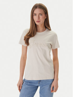 Guess Guess Футболка W6GI08 K3023 Бежевий Regular Fit