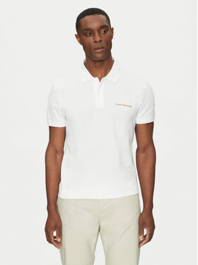 Calvin Klein Jeans Calvin Klein Jeans Pólóing Monologo J30J325664 Fehér Regular Fit