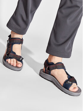 Jack Wolfskin Босоніжки Jack Wolfskin Wave Breaker M 4052011 Cиній