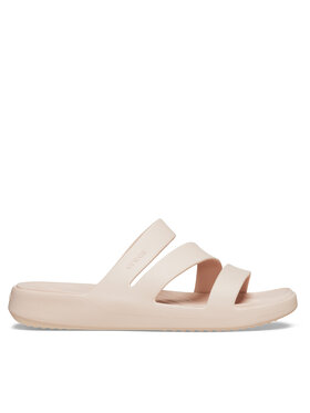 Crocs Шльопанці Crocs Getaway Strappy 209587 Écru