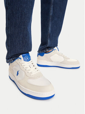Polo Ralph Lauren Sneakersy Polo Ralph Lauren 809P01625001 Kremowy