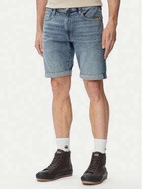 G-STAR G-STAR Pantalones cortos vaqueros 3301 D10481-C051 Azul Regular Fit