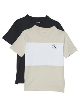 Calvin Klein Jeans Calvin Klein Jeans Σετ t-shirts LVCKSJA46B Έγχρωμο Regular Fit