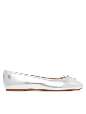 LAUREN RALPH LAUREN Baleríny LAUREN RALPH LAUREN Jayna 802978836001 Stříbrná