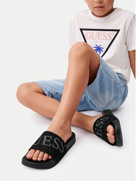 Guess Klapki Guess CEOWB-P5010527 Czarny