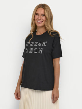 Kaffe Kaffe Футболка Jenny 10508462 Чорний Regular Fit