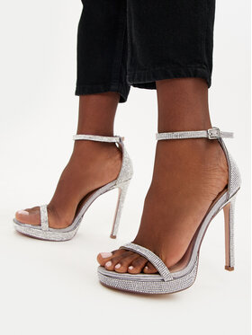 Steve Madden Босоніжки Steve Madden Milano-R SM11000897-02003-998 Срібний