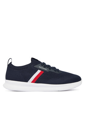 Tommy Hilfiger Tenisice Tommy Hilfiger Lightweight Knitted Runner FM0FM05756 Tamnoplava
