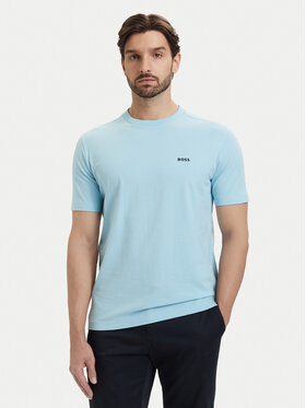 BOSS BOSS Camiseta Tee 50506373 Azul claro Regular Fit