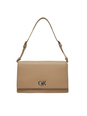 Calvin Klein Kabelka Calvin Klein Ck Elongated Shoulder Bag K60K612807 Béžová