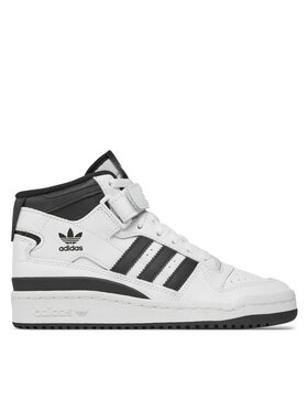 adidas Sneakersy adidas Forum Mid J FZ2083 Biela