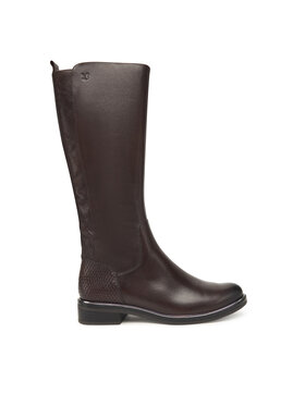 Caprice Čižmy vo vojenskom štýle Caprice 9-25525-45 Hnedá