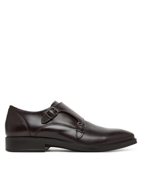 ECCO Polobotky ECCO Milan Double Monk-Strap 52333401072 Hnědá