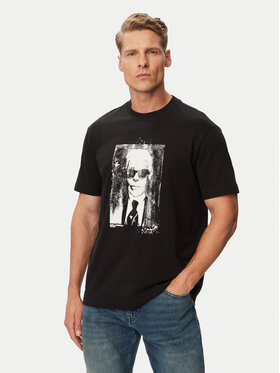 Karl Lagerfeld Jeans Karl Lagerfeld Jeans Camiseta B3M17006 Negro Regular Fit
