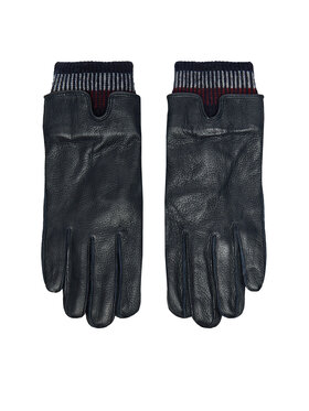 Tommy Hilfiger Vīriešu cimdi Tommy Hilfiger AM0AM12830 Tumši zils