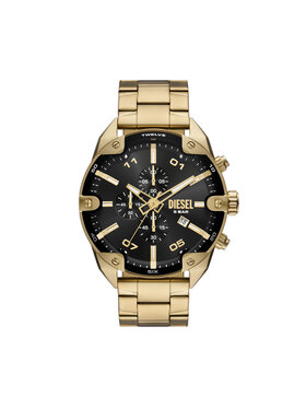 Diesel Pulkstenis Diesel Spiked DZ4678 Zelta