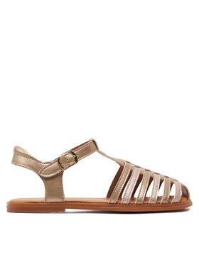 Geox Sandále Geox J Sandal Karly Girl J4535A 0NFQD C2010 S Zlatá