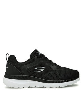 Skechers Snīkeri Skechers Quick Path 12607/BKW Melns