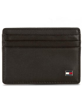 Tommy Hilfiger Etui pentru carduri Tommy Hilfiger Eton Cc Holder AM0AM00653 Negru