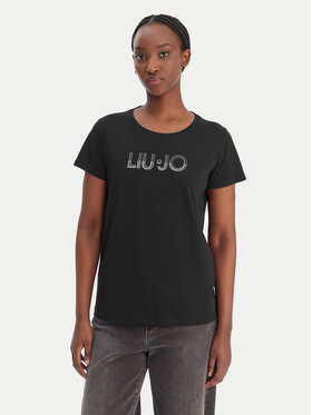 Liu Jo Sport Liu Jo Sport Camiseta TA6056 JS923 Negro Regular Fit